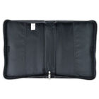 Bible Cover Medium Lion Be Strong And Courageous Luxleather Black