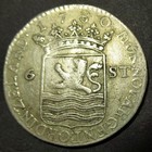 Certificate Of Authenticity Silver 1780 Colonial New York Ship Shilling Zeeland