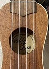 Eddy Finn Soprano Ukulele  ef-pnut  Dark Wood - With Gig Bag