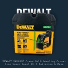 Dewalt Dw088cg Green Self-leveling Cross-line Laser Level W  3 Batteries   Case