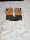 Vintage 1960s Us Army Cold Weather Mittens With Original Bags