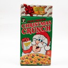 Quaker Cereal Box 1991 Cap n Crunch Christmas Crunch