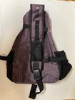 Aurorae Purple Sling Backpack Crossbody Bag     Travel  Yoga Mat Gym  Crossbody