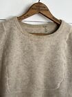 Antique Vtg Ww2 1940s N1 Deck Usn Navy Undershirt Wool Oatmeal Shirt Us Military