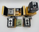 Vintage A Lot Of 4 Kodak Brownie Cameras And Original Boxes