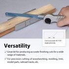 Firstinfo 5 5 Inch Metal Small Aluminum Miter Box Silver