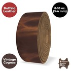 European Leather Works - Buffalo Belt Blanks 8-10 Oz  3-4mm  40-60  Leather