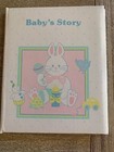 Rare Vintage Sanitoy Baby   s Biography First Year Keepsake Memory Book Unused