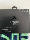 Nike Legacy Crew Air Jordan Blue Socks  Large Lrg L  Mens 8-12 Womens 10-13  