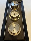 Vintage Sunbeam Weather Station Wall Mount  Barometer thermometer humidity 