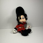 Disney Store Mickey Mouse Palace Guard Plush Bean Bag Vintage