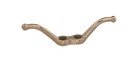 Campbell 2-1 2  Solid Brass Rope Cleat For Boats  Docks  Awnings   Outdoor Use