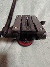 Manfrotto 502ah Pro Video Head Flat Base Fluid Head W  Pan Bar And Qr Plate