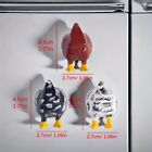 3pcs set Chicken Butt Magnets  Kitchen Decor  Abs Oval Shaped Magnets For Fridge