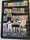 Collection Foreign Mint Used On Cards Pages Germany Austria Portugal Cols