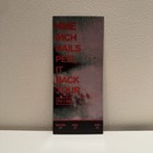 Official Nin Nine Inch Nails 2025 Peel It Back Tour Souvenir Ticket Tron Promo
