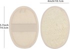 Loofah Pads Sponge Body Scrubber Exfoliating Bath Shower Spa Natural Luffa Brush