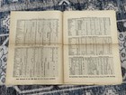 Ww1 Wwi 11 2 1914 German Army Military Reichsbahn Railway Timetable Newspaper