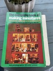 Lot Of 5 Dollhouse Miniatures Making Reference Craft Books Vintage   Modern