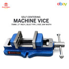 Self Centering Machine Vice 3  Inch 75mm Blue Type Vise Jaw Width Rahishtools