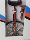 Miniature Red Unicycle 1 10 Scale Diecast Collectible In Box Vintage