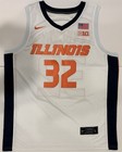 Kasparas Jakucionis Autographed signed Illinois Fighting Jersey Exact Proof 