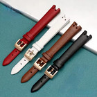 Genuine Leather Watch Band Strap For Anne Klein Ak1950 Ak9442 Ak9918 Ak9168 Retr
