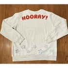 Bluey Family Graphic Sweatshirt Womens Large Gray Crewneck Pullover Casual