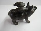 New Small Cast Iron Pig With Wings X2580 When Pigs Can Fly Free Shipping