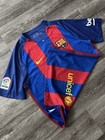 Fc Barcelona Jersey 2016 17 Nike Authentic Size M Home Shirt