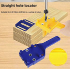 1pc Woodworking Dowel Drill Guide Jig 6 8 10mm Straight Hole Locator - New