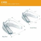 Neomen Professional Dental Guard  Mouth Guard  Stops Bruxism  Snoring 2size 4pc