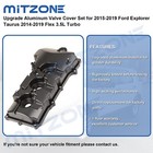 2x Valve Covers Set For 2015-2019 Ford Explorer Taurus 2014-19 Flex 3 5l Turbo    