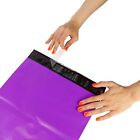 Purple Color Poly Mailers Self Sealing Shipping Bags Plastic Mailing Envelopes