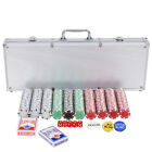Poker Chips 500pcs 11 5 Gram Poker Chip Set Texas Blackjack Game W aluminum Case