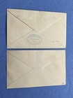 X2 Tonga 1949-1950 Greeting From Toga Tabu   Queen Salote Cachets Stamps Covers