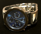 Movado Bold Chrono Quartz Blue Stainless Steel Men s Watch