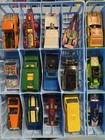 Vintage Hot Wheels Cars In  Carry Case  Lot Of 48 Cars - 1 64 Scale