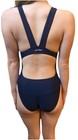 Orca Women   s Triathlon Suit Size 10 One Piece Trisuit Navy Blue Racerback Swim 