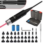 Professional Red Laser Bore Sight Kit Multiple Calibers Upgraded Bore Sighter