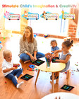Lcd Writing Tablet Doodle Drawing Board Pad Kids 11  Battery Operated W stylus