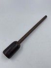 Vintage Antique Wooden Turned Masher Pestle Very Good Condition