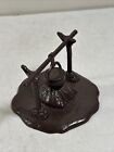Rare Vintage Marx Campfire With Pot From Fort Apache Toy Play Set