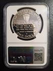 1991-1995 W World War Ii Proof Commemorative Silver Dollar Ngc Pf70 Ultra Cameo 