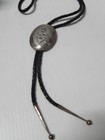 Vintage Great Seal Of The Navajo Nation Sterling Silver Bolo Tie - Xlnt Cond  