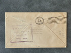 1930 Miami To Kingston Jamaica Ffc First Flight Cover Fam 5 10c Airplane Stamp