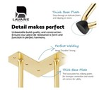 New Mcm Style 4-inch Hairpin Legs 4pcs Furniture Table Legs Heavy Duty Metal Diy