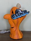 1996 Casper Stretch Ghost Trendmasters Halloween Pumpkin Light Up Foam Blow Mold