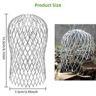 3-12pcs Gutter Downspout Guards Aluminum Leaf Filter Strainer Expandable 3 4in