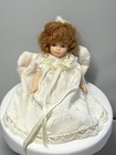 Dollhouse Miniature Porcelain 4 5  Tall Jointed Angel Girl Doll 1 12